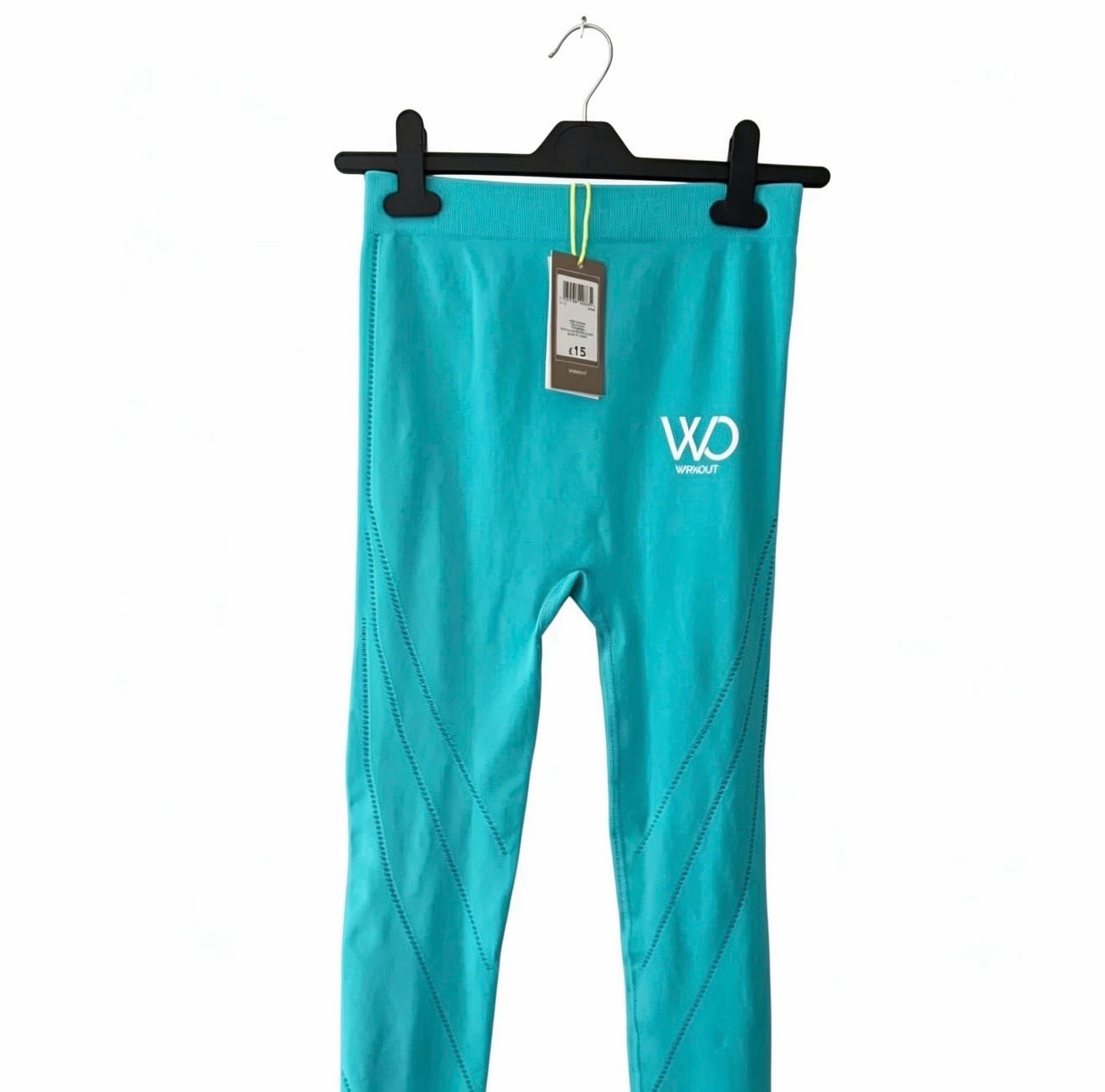 WD Workout Ladies Turquoise Active Leggings | UK 10-12 | New