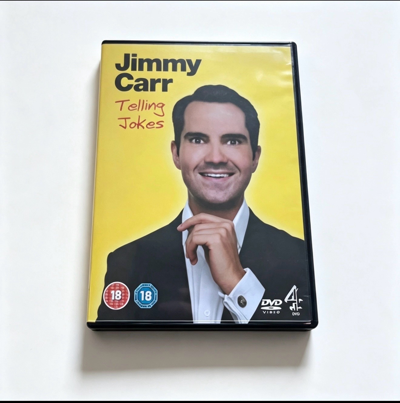 Jimmy Carr — Telling Jokes DVD | Stand-Up Comedy, Rating 18