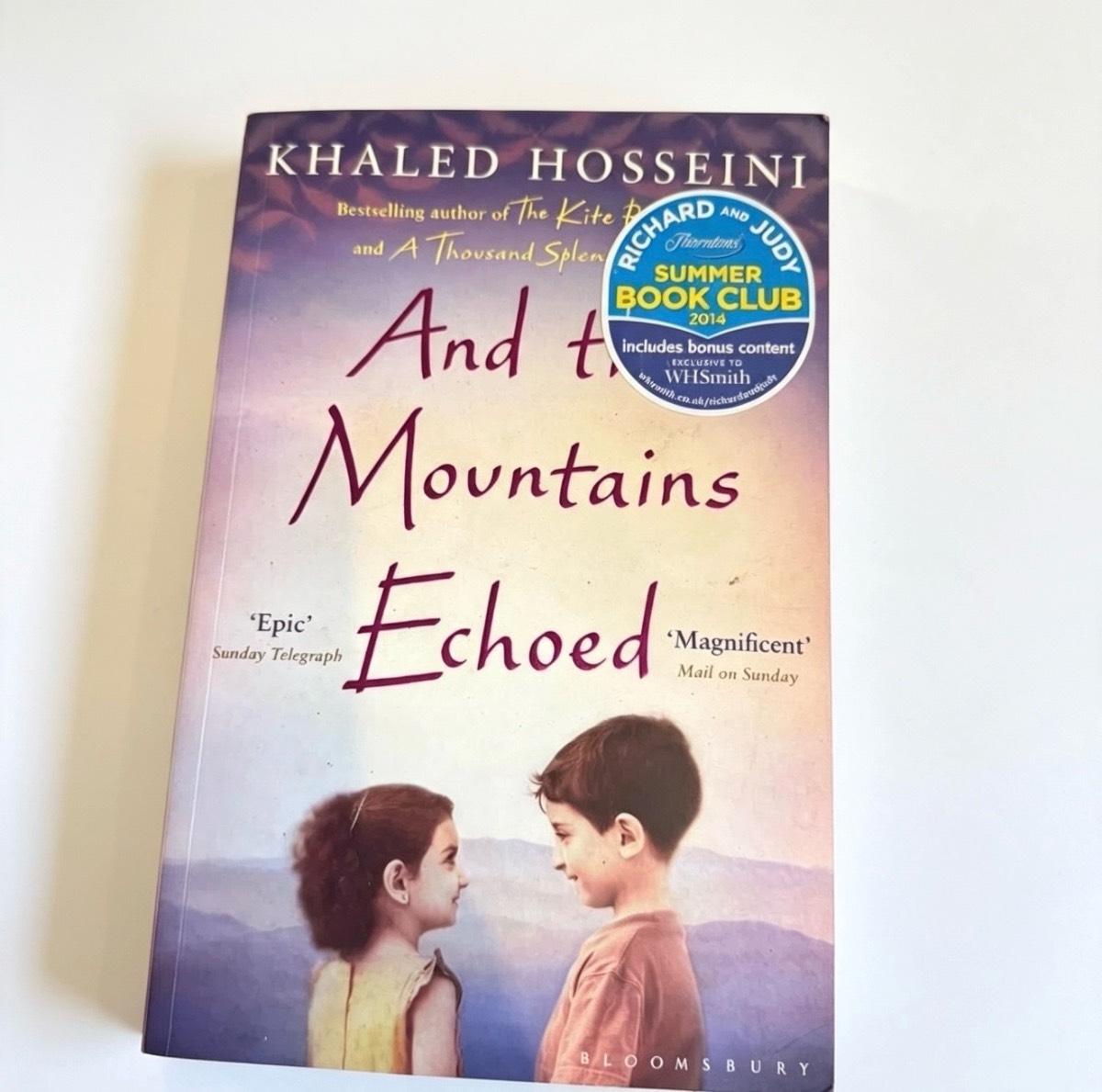 And the Mountains Echoed by Khaled Hosseini | Epic Fiction Paperback