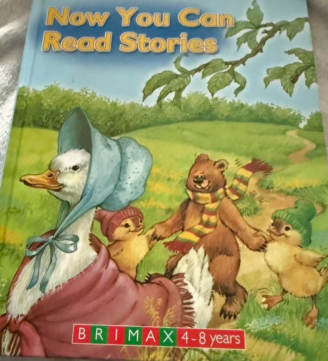 Now You Can Read Stories (Brimax, Age 4-8) – Hardback with Pen Marks
