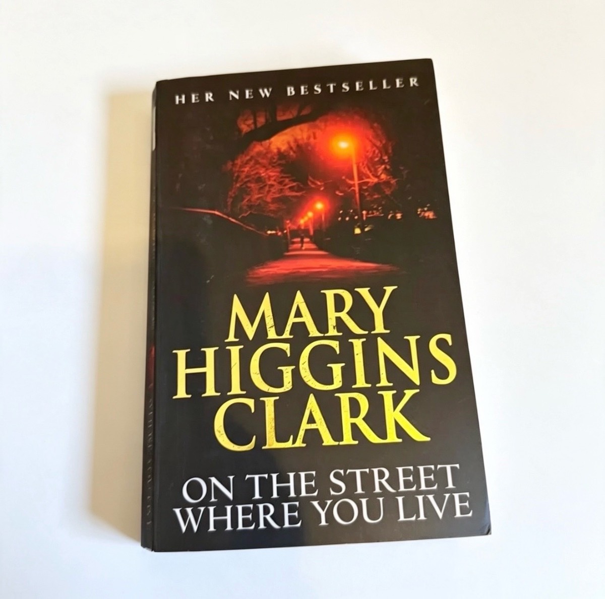 On The Street Where You Live by Mary Higgins Clark | Thriller Paperback