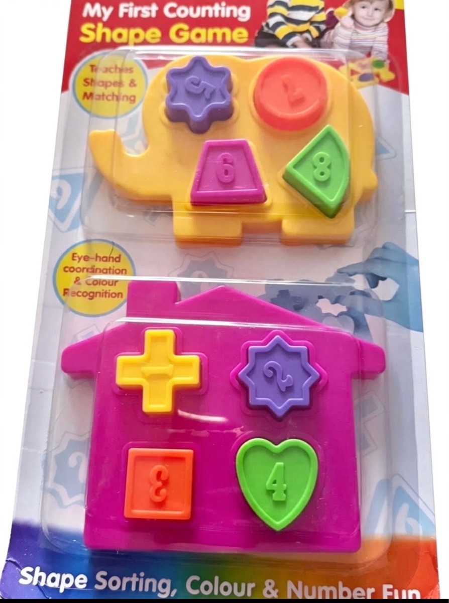 My First Counting Shape Game | Educational Toddler Toy | Numbers & Shapes