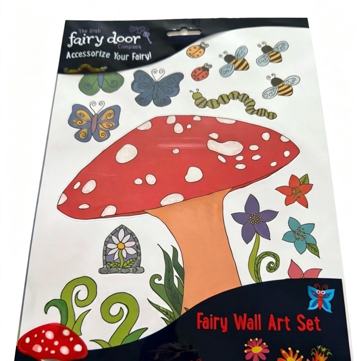The Irish Fairy Door Company Fairy Wall Art Set Stickers