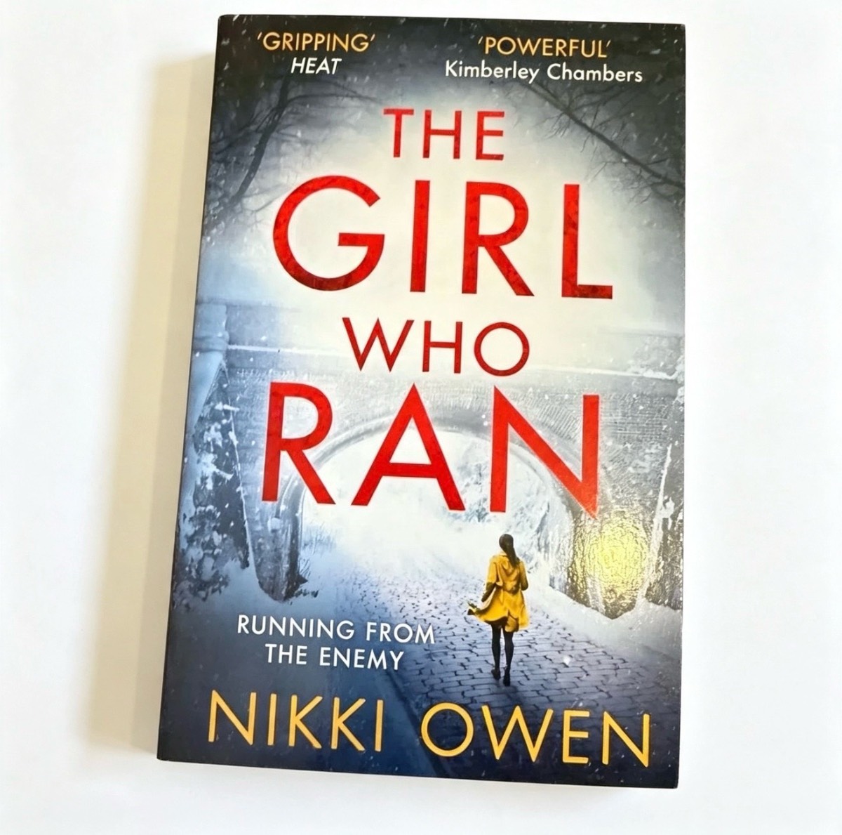 The Girl Who Ran by Nikki Owen | Gripping Thriller Novel