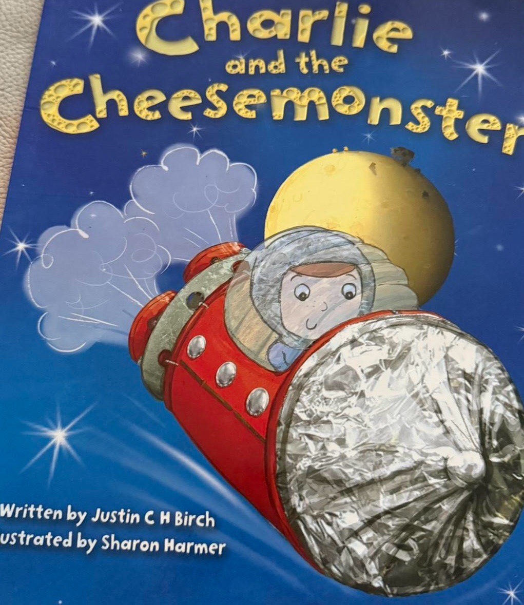 Charlie and the Cheesemonster – Fun Space Story Book