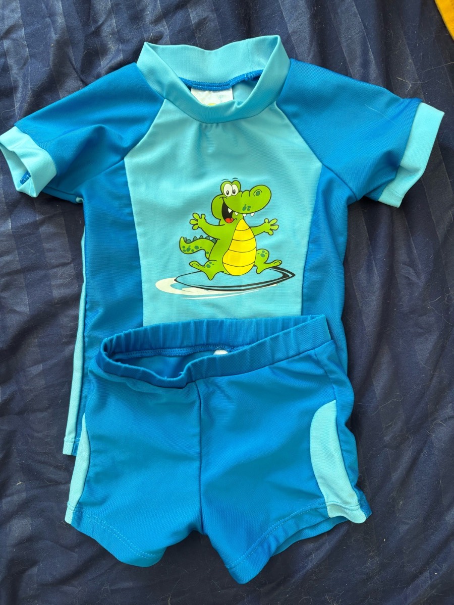 Bubbles 2 piece swimsuit 12-18m