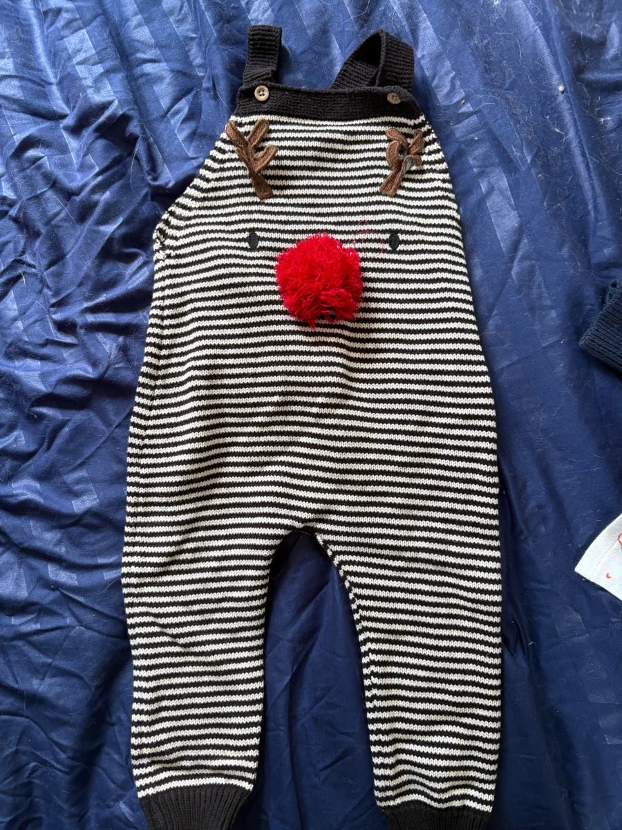F&F reindeer onsie 12-18m
