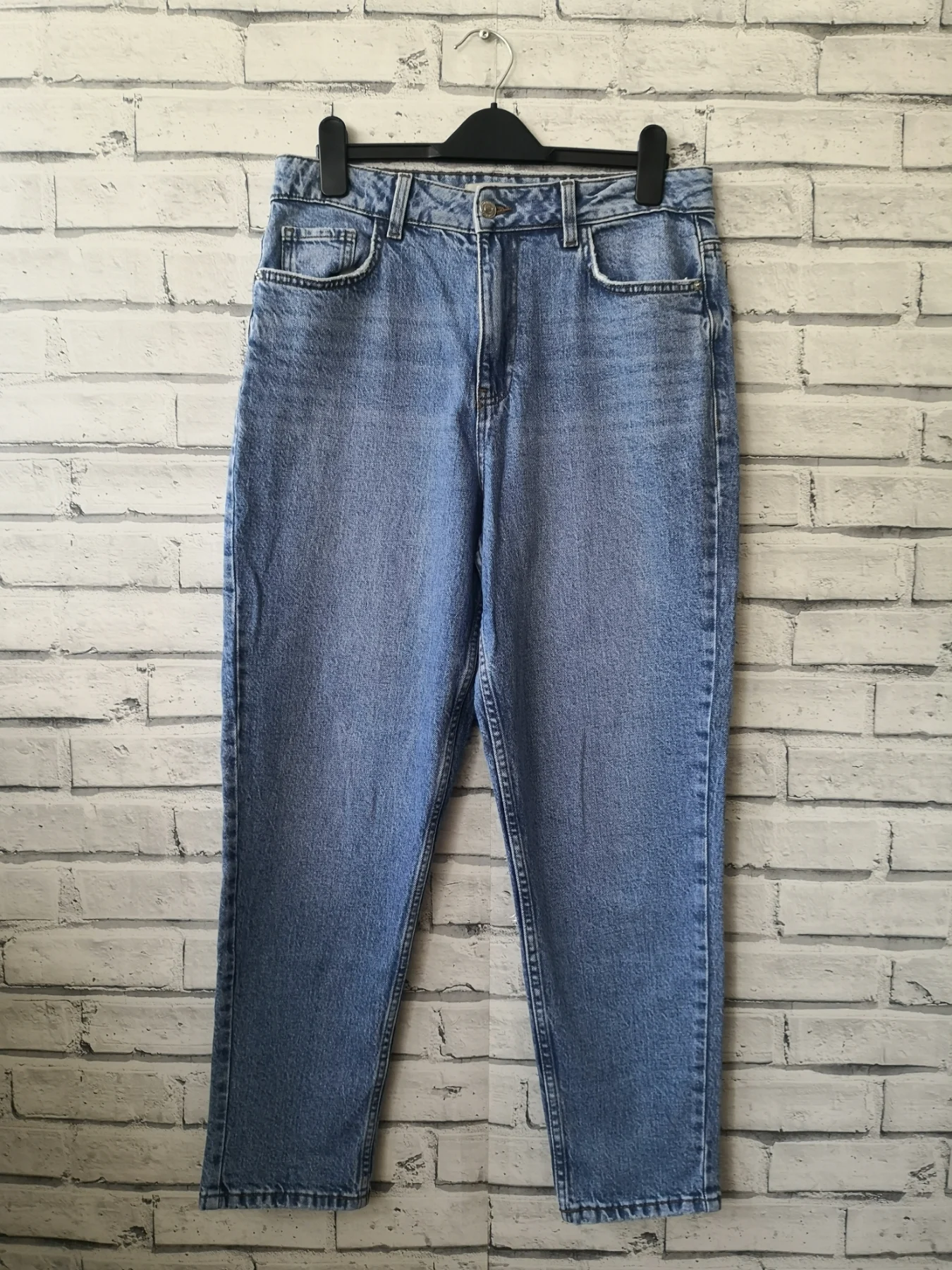 New Look Women's Tori Slim-Fit Comfort- Stretch Jeans Blue Size 12 (VN02)
