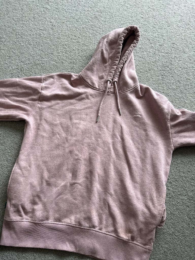 Size M Superdry Pink Hoodie