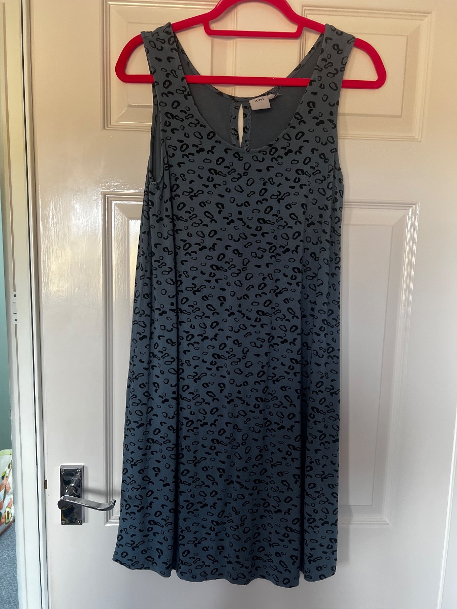 ICHI animal print dress