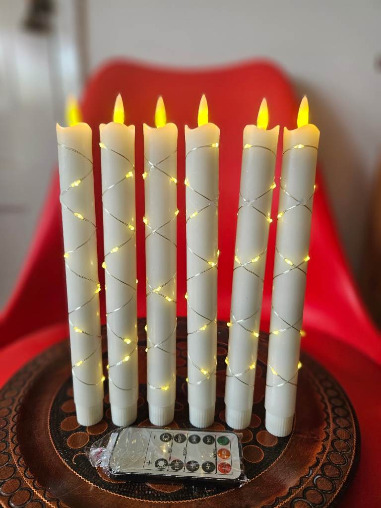 led flameless candlesticks