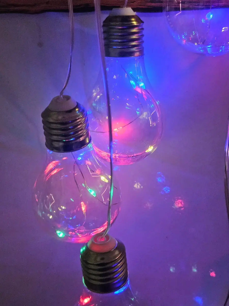 Garden solar bulb lights