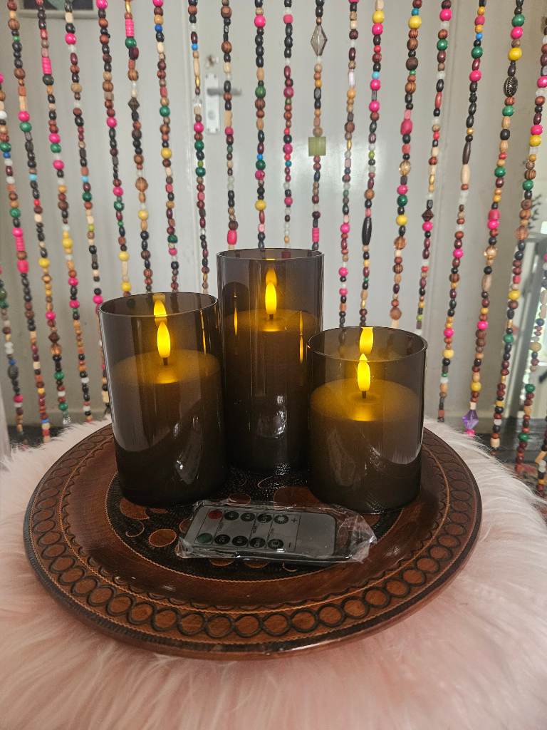 led flameless flickering candles