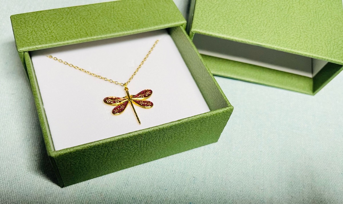 Pretty boxed necklace