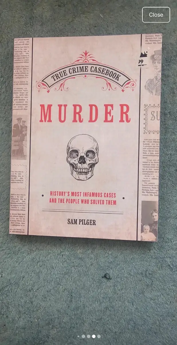 Book True Crime Case book