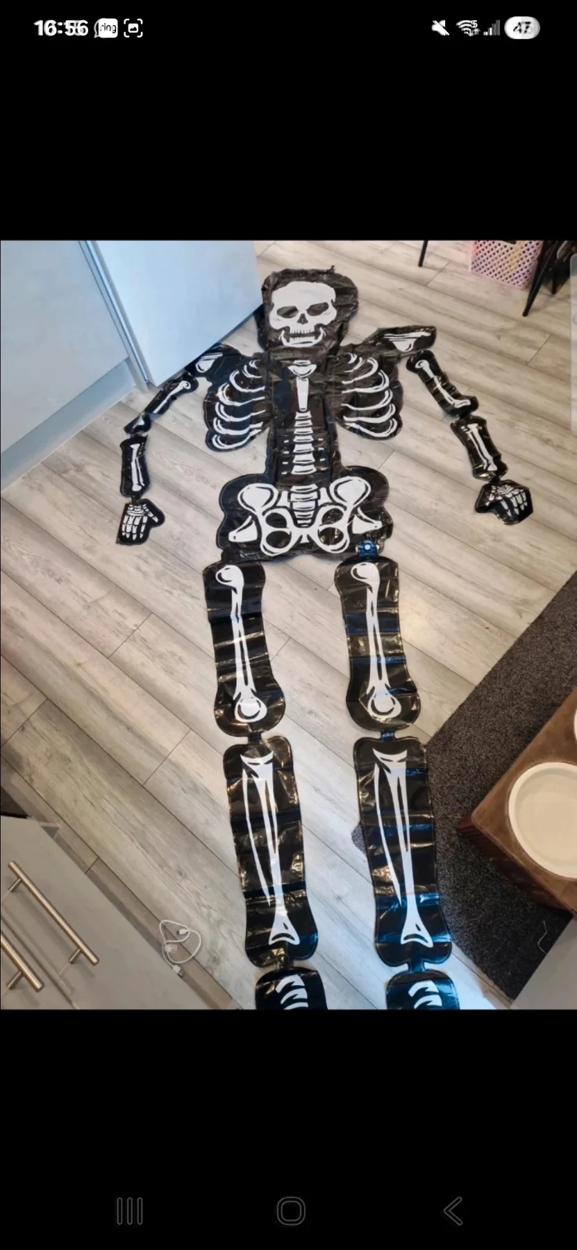 8ft Halloween foil balloon