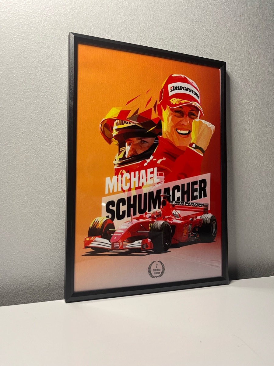 F1 Art Framed