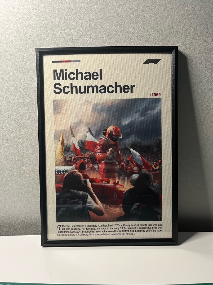 F1 Framed Art