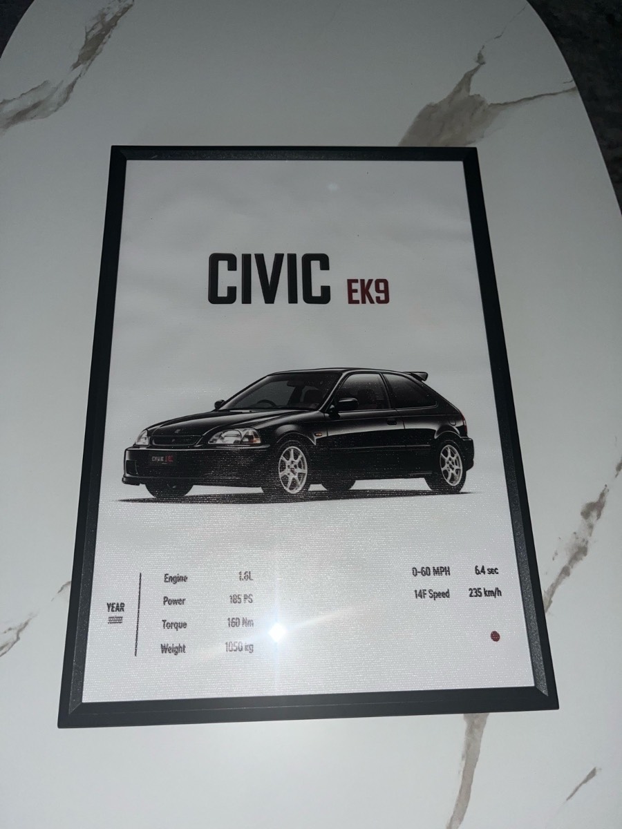 Car Framed Art