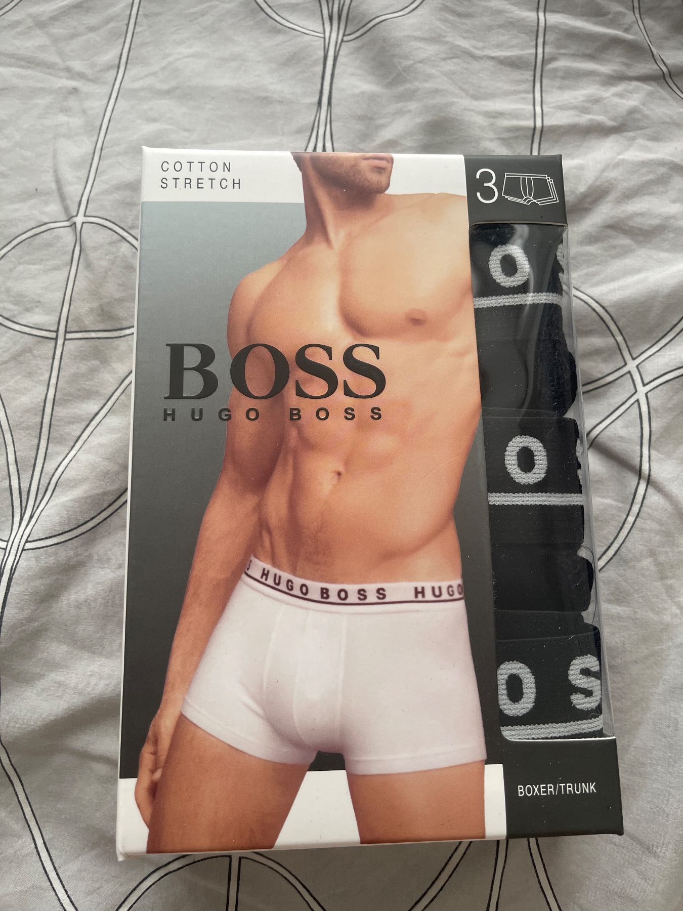 Hugo Boss boxer size S black