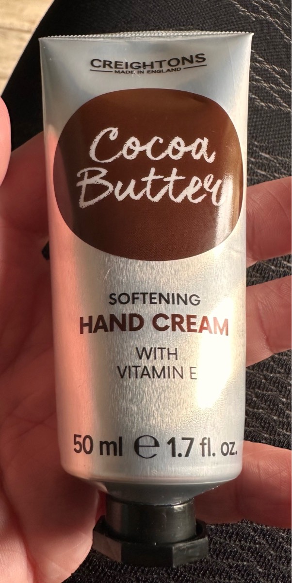 Creightons Cocoa Butter Softening Hand Cream 50ml with Vitamin E – New & Sealed