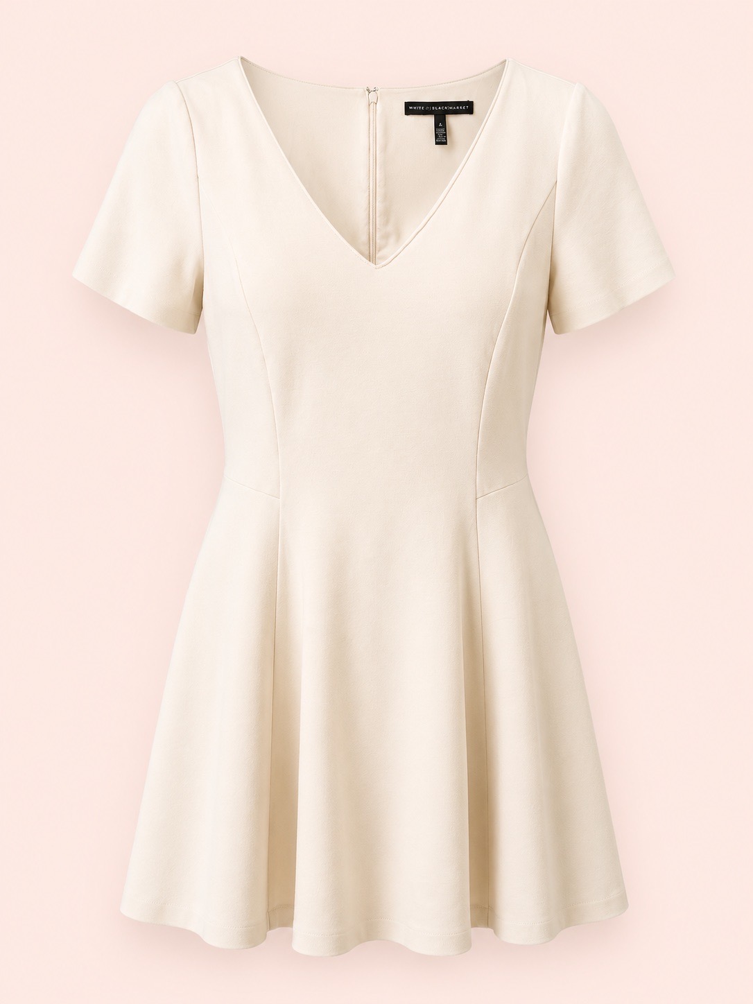 White House Black Market Heavyweight Fit & Flare Dress – Size M VGC Wedding Guest