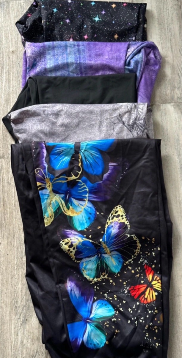 Bundle of 5 Women’s Lightweight Trousers – Plus Size 2XL-5XL | NEW Without Tags | Summer Essentials