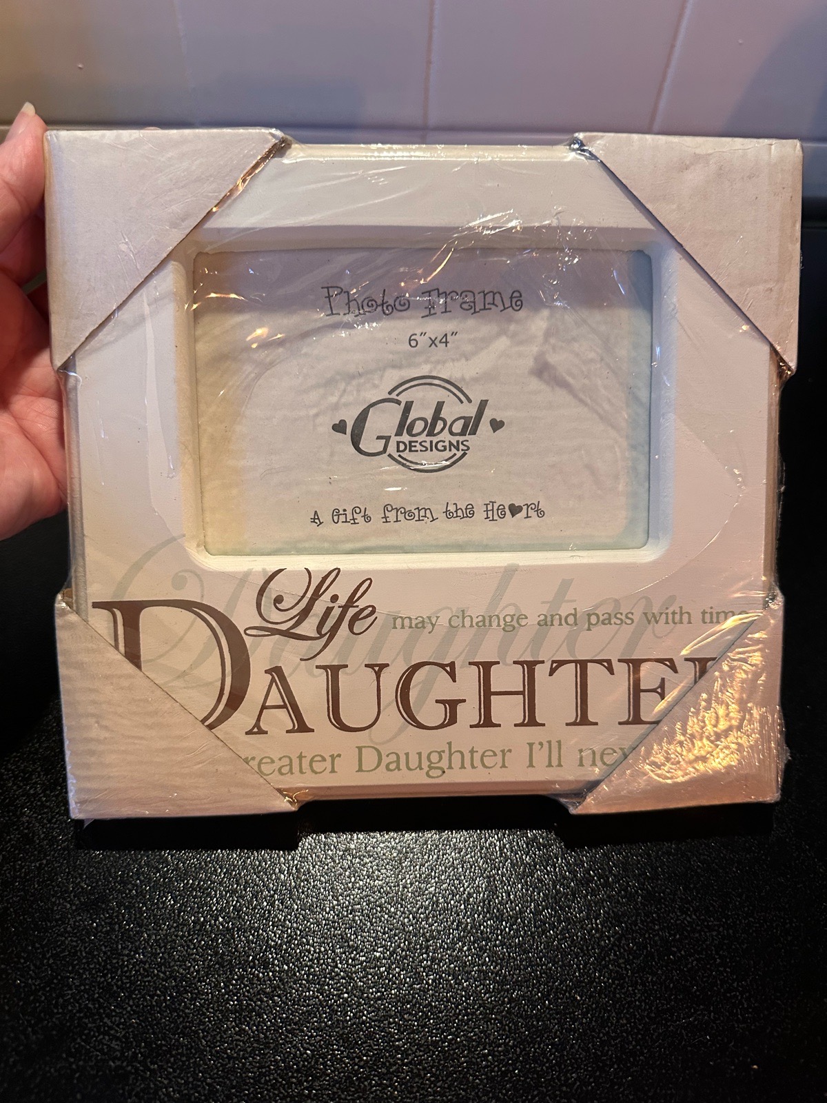 Global Designs “Daughter” Sentimental Photo Frame – 6” x 4” – New & Sealed