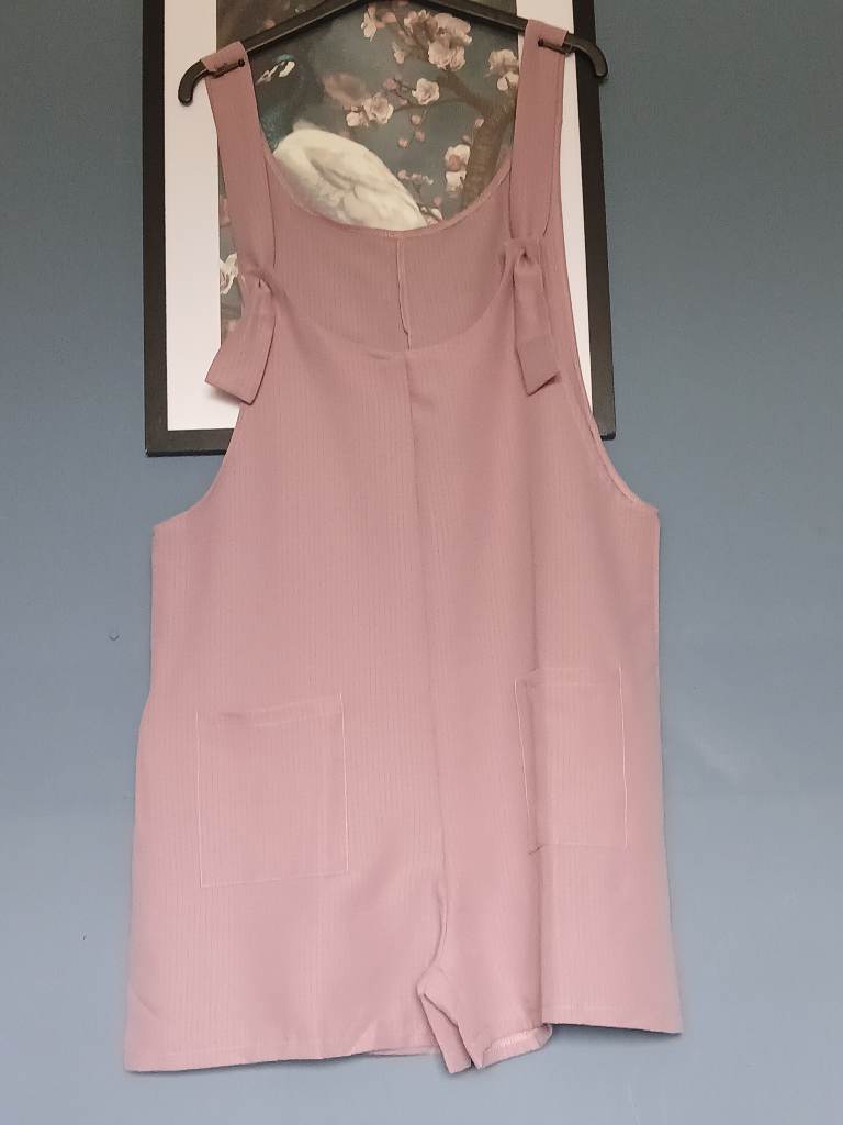 Pink dungarees  short