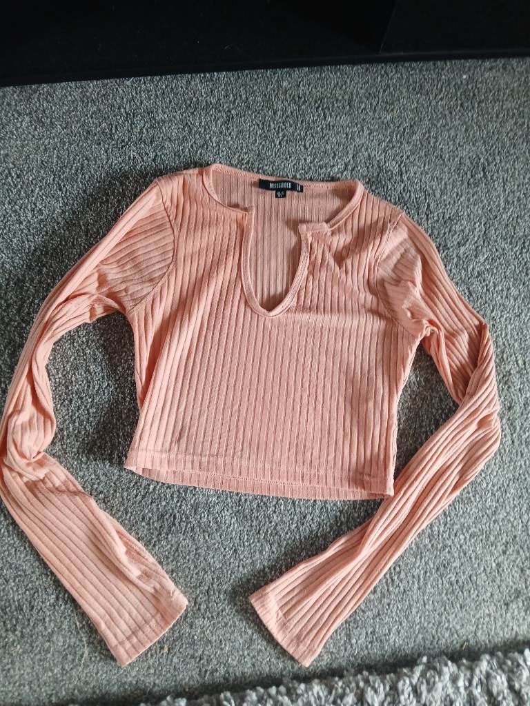 Cropped top long sleeve