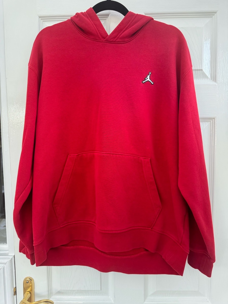 Jordan red hoodie