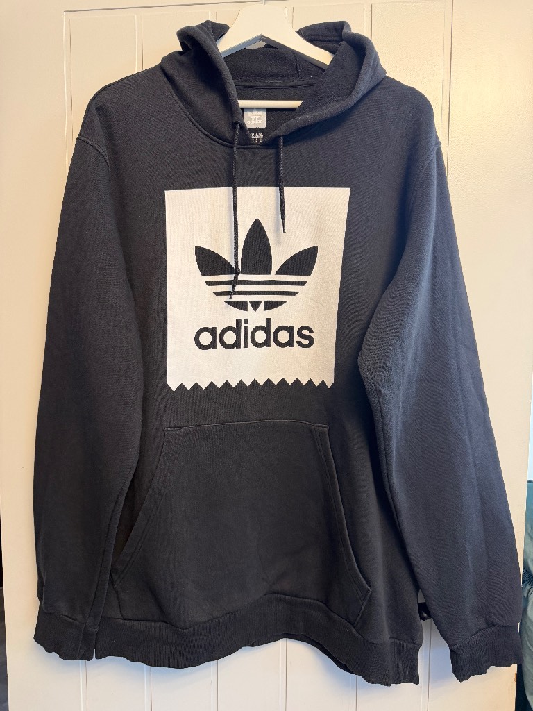Adidas Originals Skateboarding Hoodie – Black – Size XL