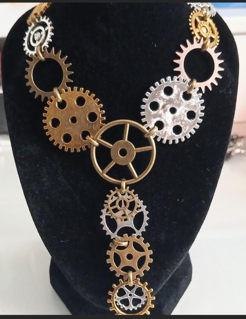Steampunk necklace