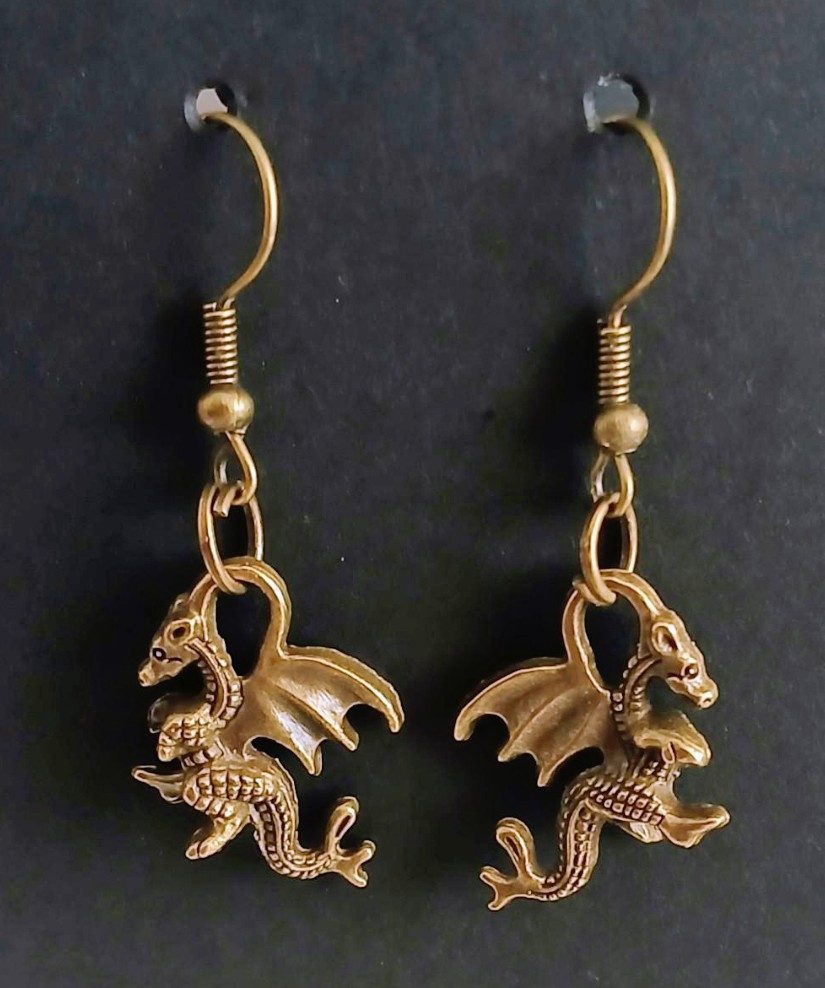 Dragon earrings