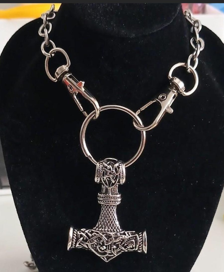 Viking hammer & chain