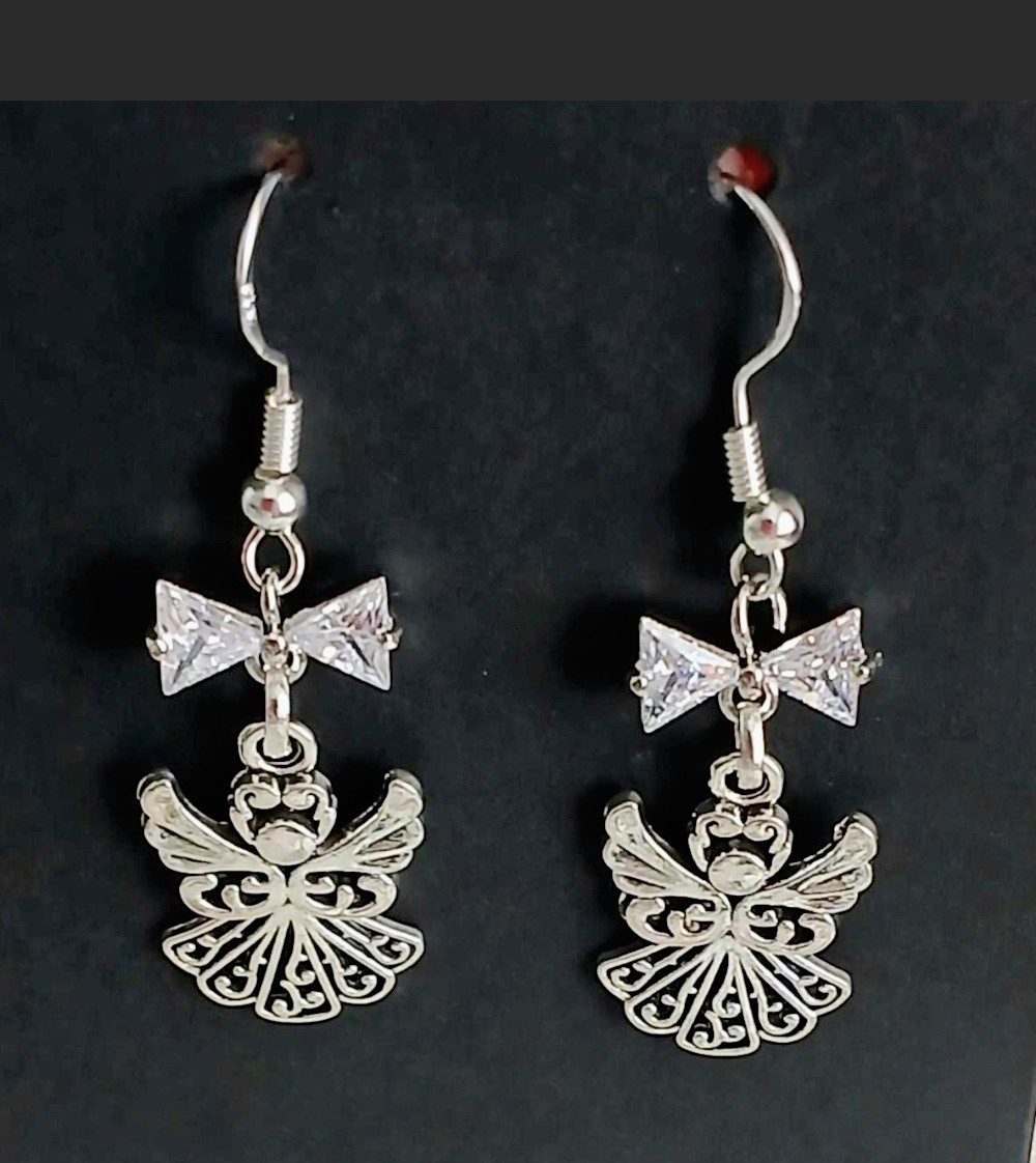 Angel earrings