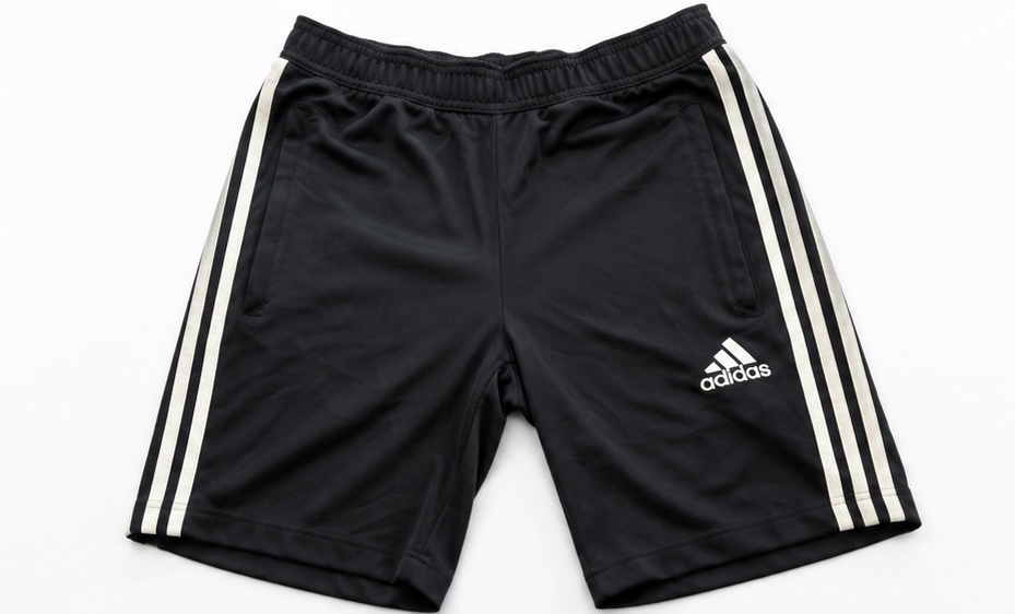 Men’s Adida striped shorts size S