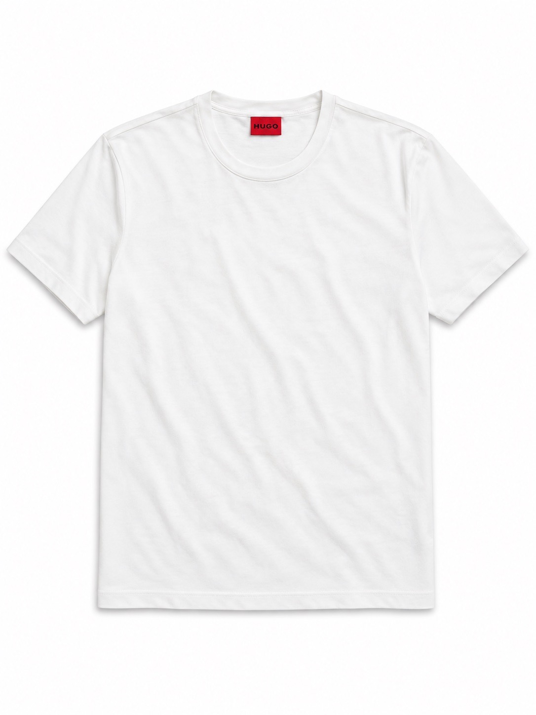 Hugo White Relaxed Fit T-Shirt Size L