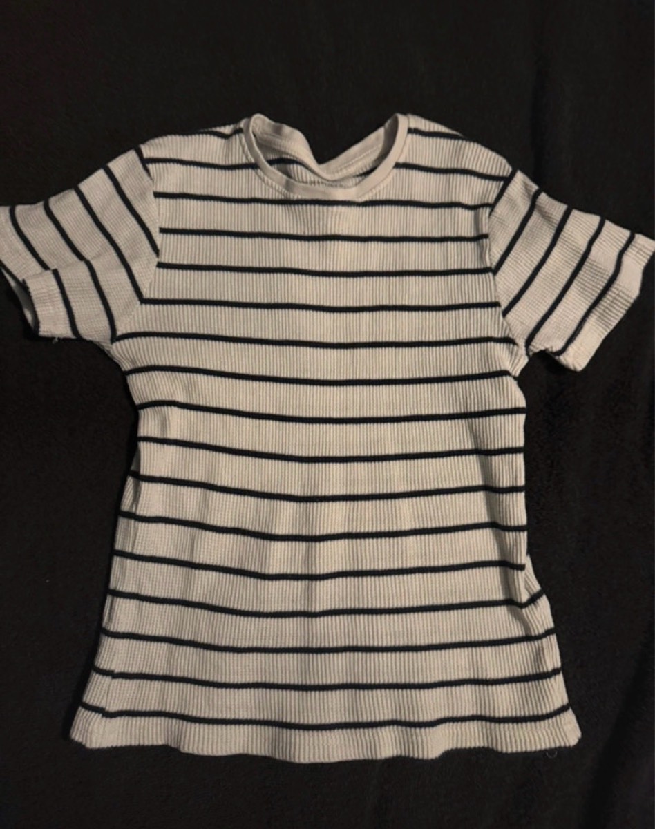 Primark striped top size 7-8 years