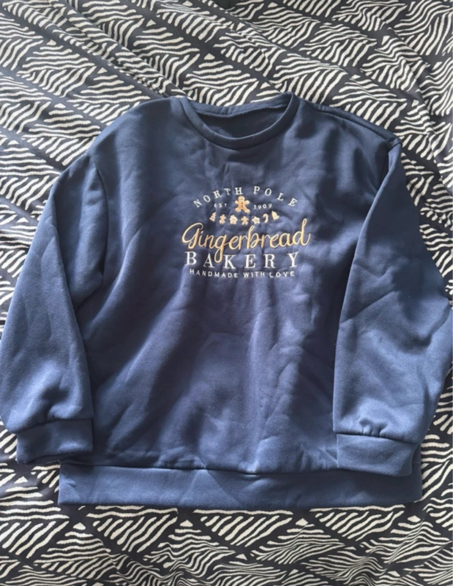 Gingerbread jumper size XL