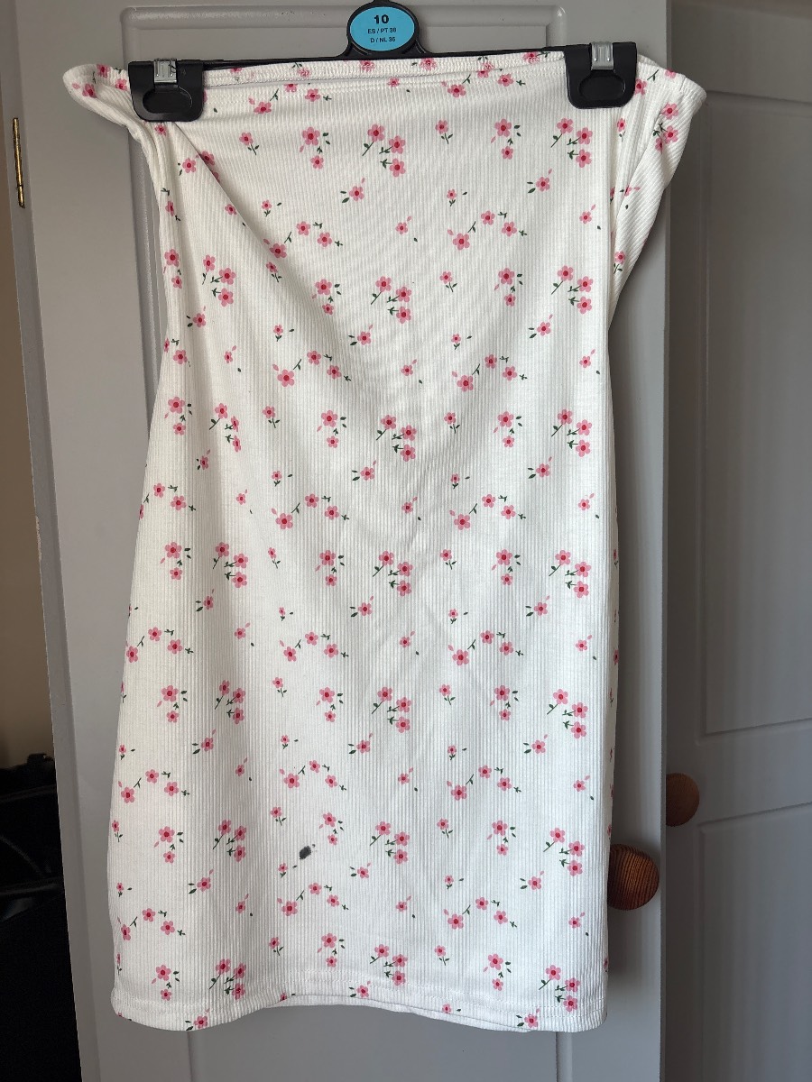 Shein strapless dress