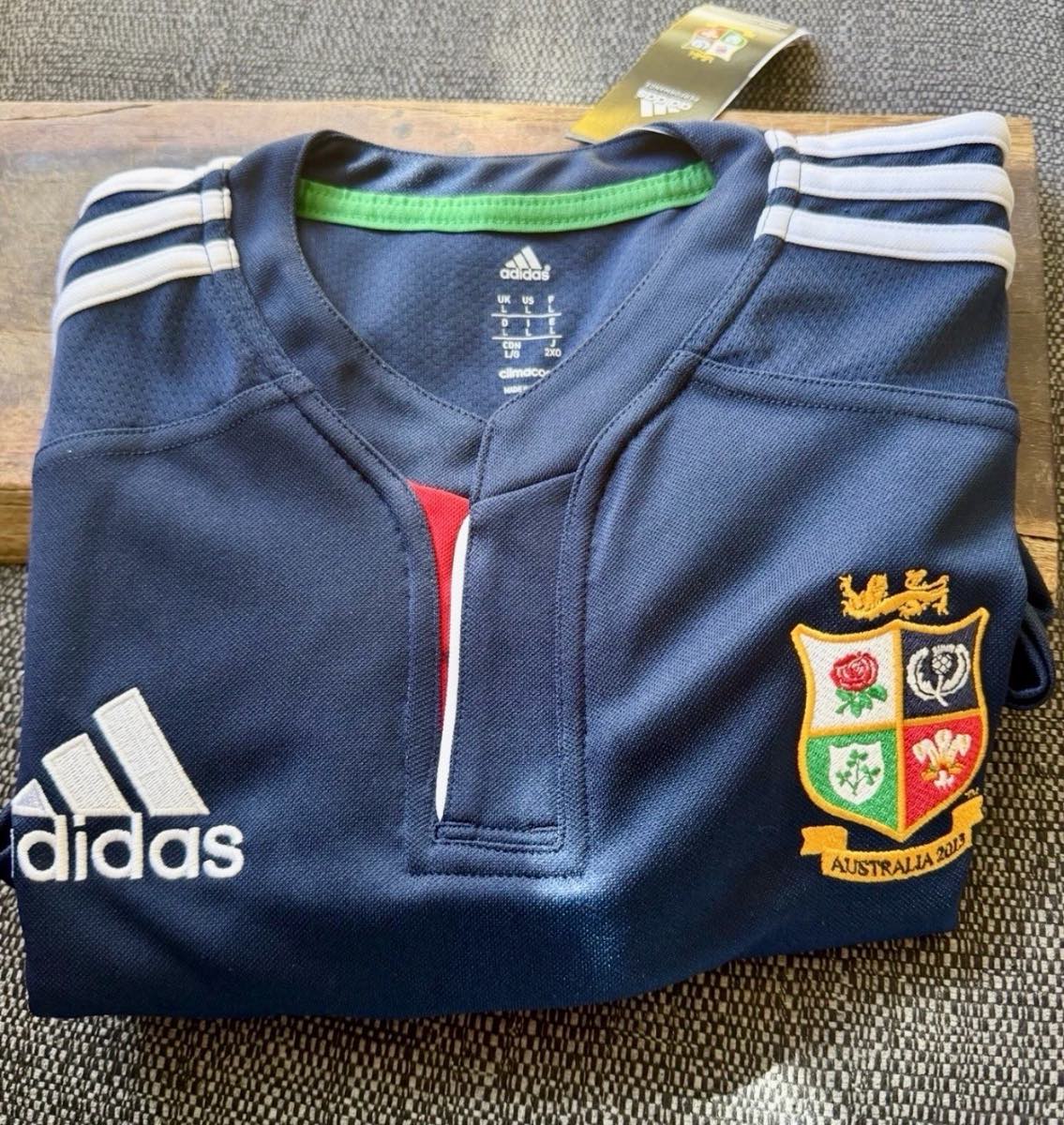 BNWT Adidas British & Irish Lions 2013 Australia Rugby Jersey Shirt Large