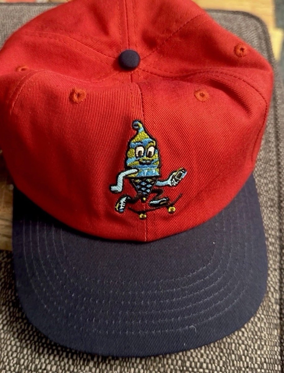 Icecream by Billionaire Boys Club EU Snapback Cap – Red & Navy – Rare Skate Ice Cream Hat