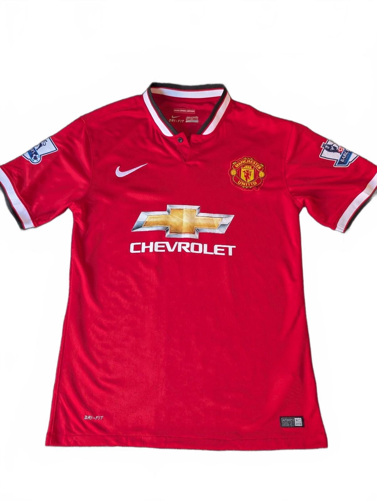 Manchester United 2014 Home Football Shirt - Best 7 Size Youth XL Men's S