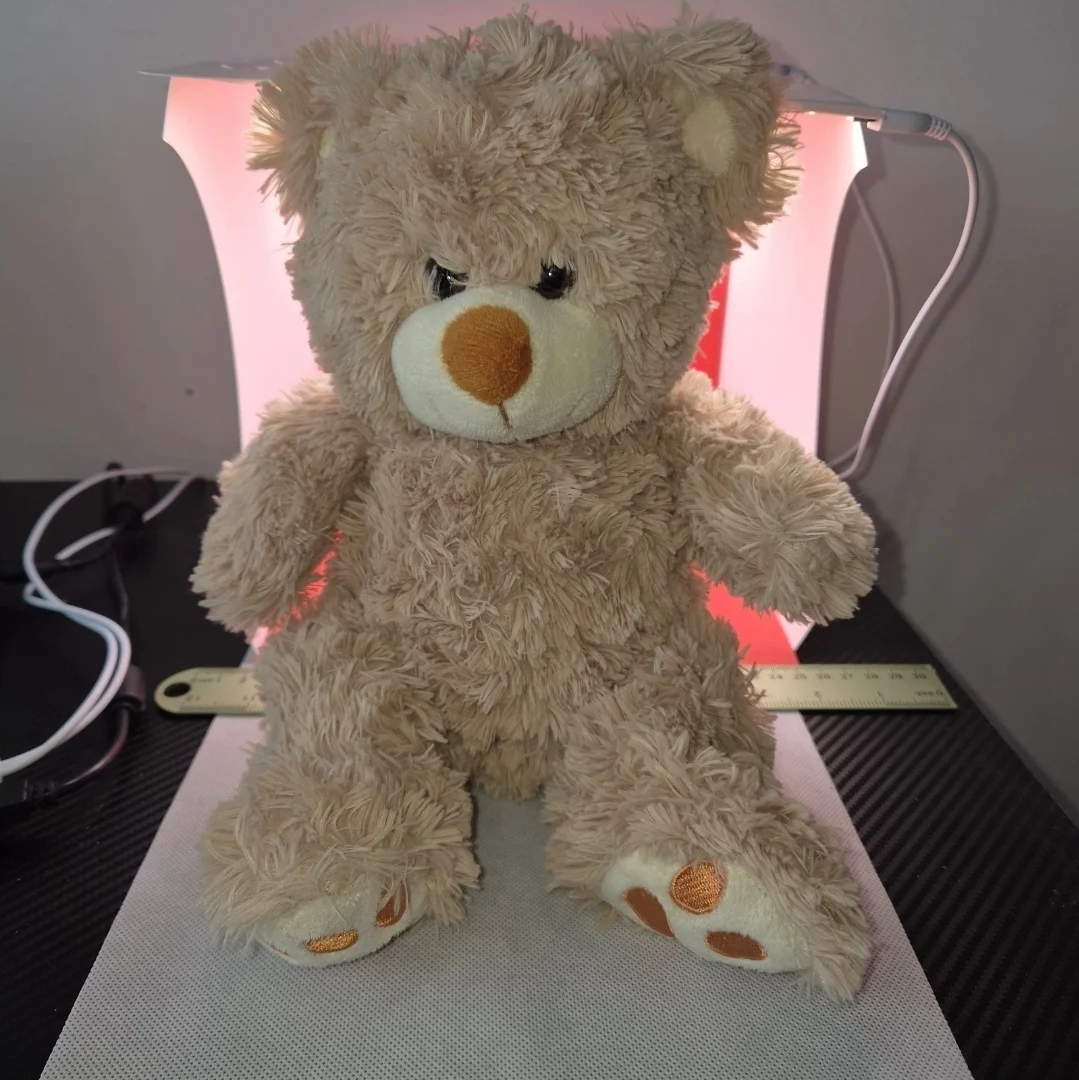 Cute Soft Plush Teddy Bear Beige Brown Stuffed Animal Cuddly Toy Approx 30cm