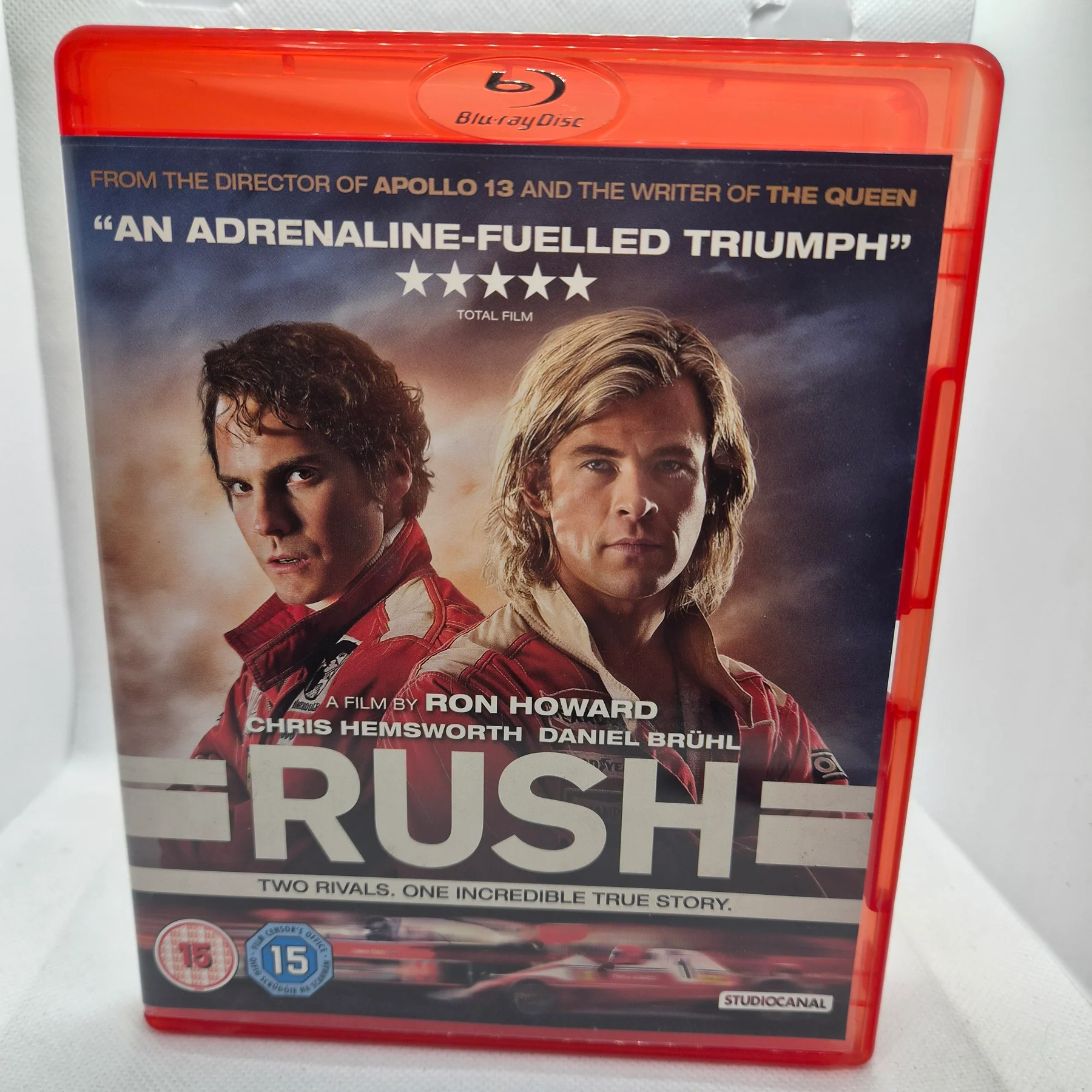 Rush (Blu-ray, 2013) (15) Chris Hemsworth W Holographic Slipcover BR1
