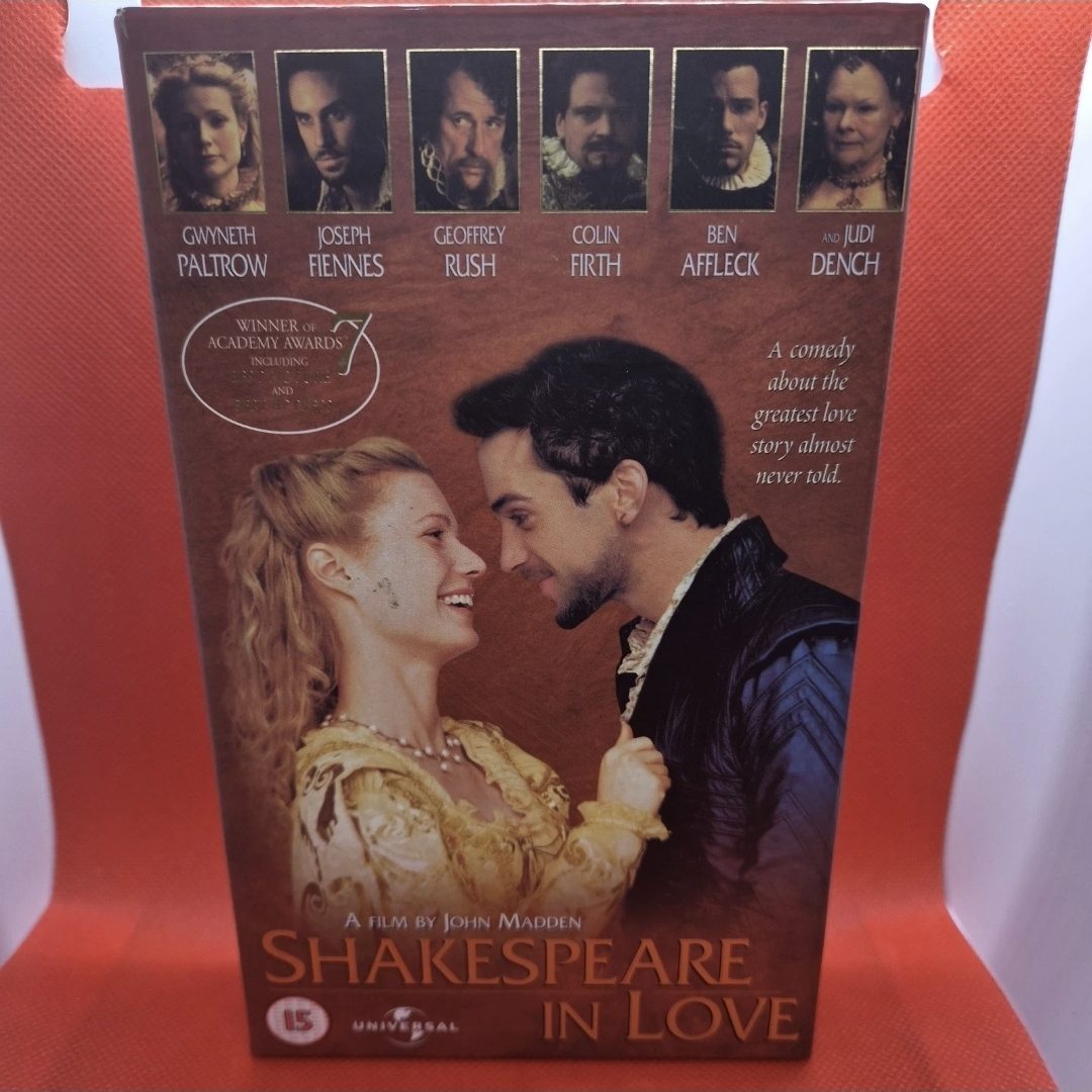 Shakespeare In Love VHS Tape 1999 In Cardboard Case VG+