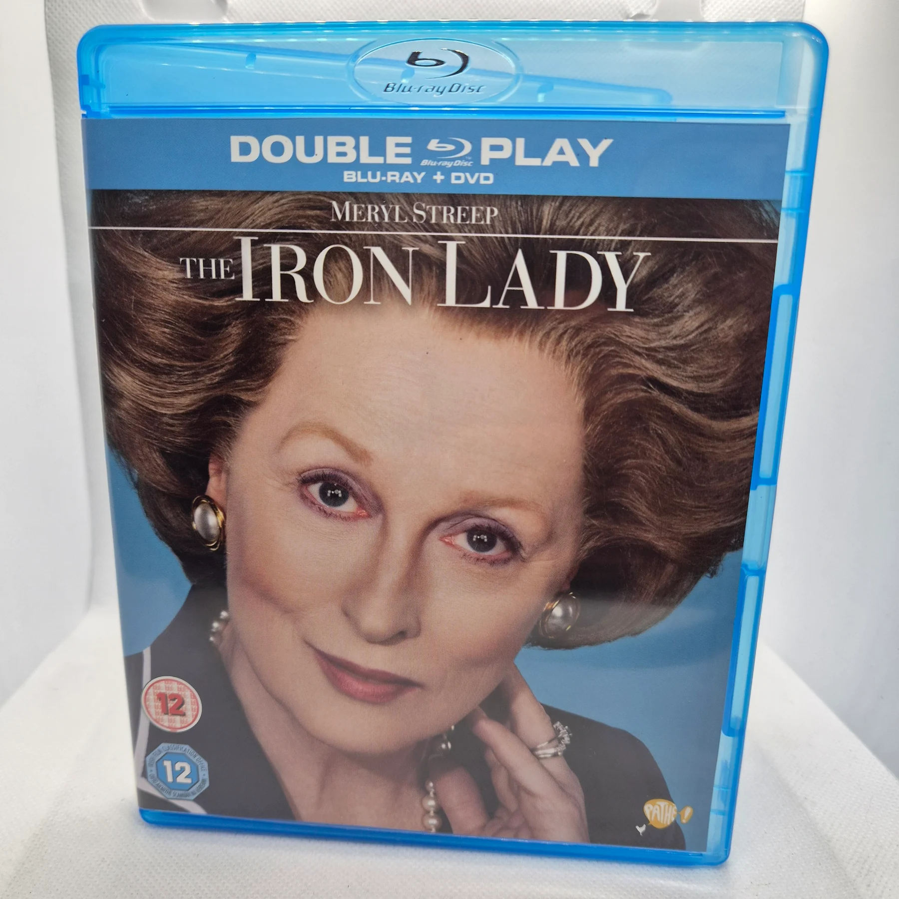 The Iron Lady (Blu-ray + DVD 2-Disc, 2012) (12A/12) Meryl Streep BR1