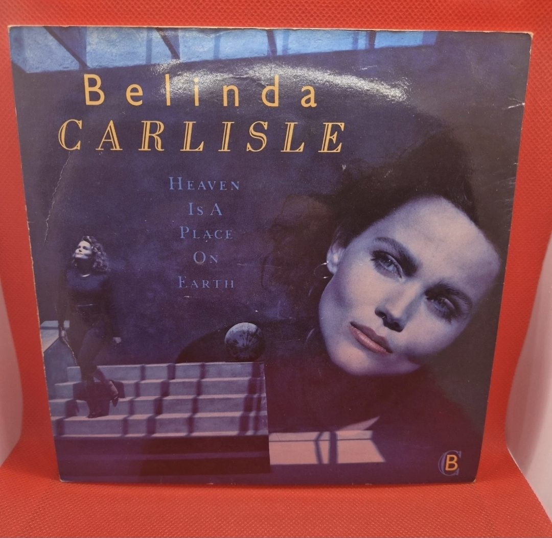 Belinda Carlisle Heaven Is A Place On Earth UK 7" Vinyl Record Single 1987 VB1