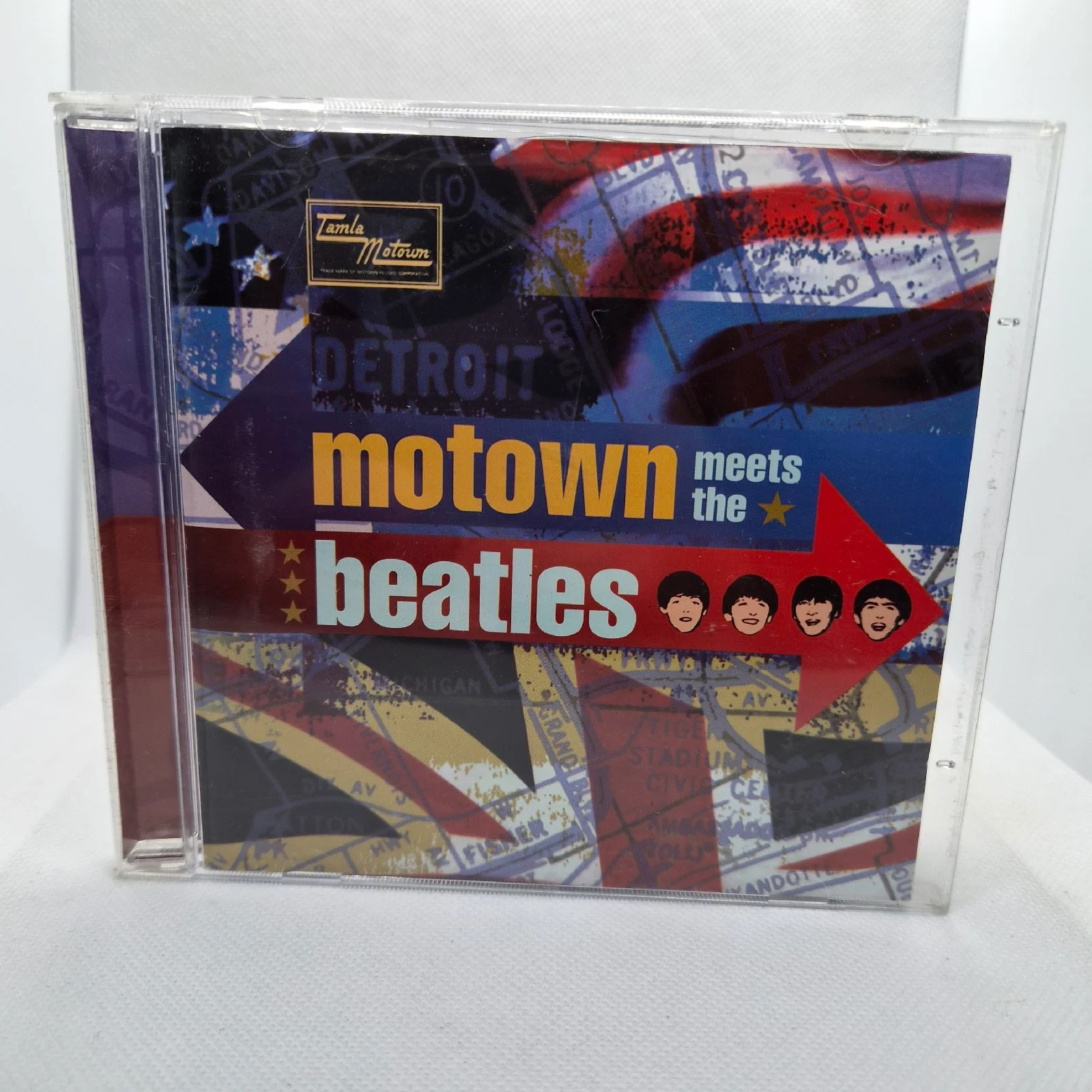 Various Artists - Motown Meets The Beatles CD Compilation Tamla Motown 2001